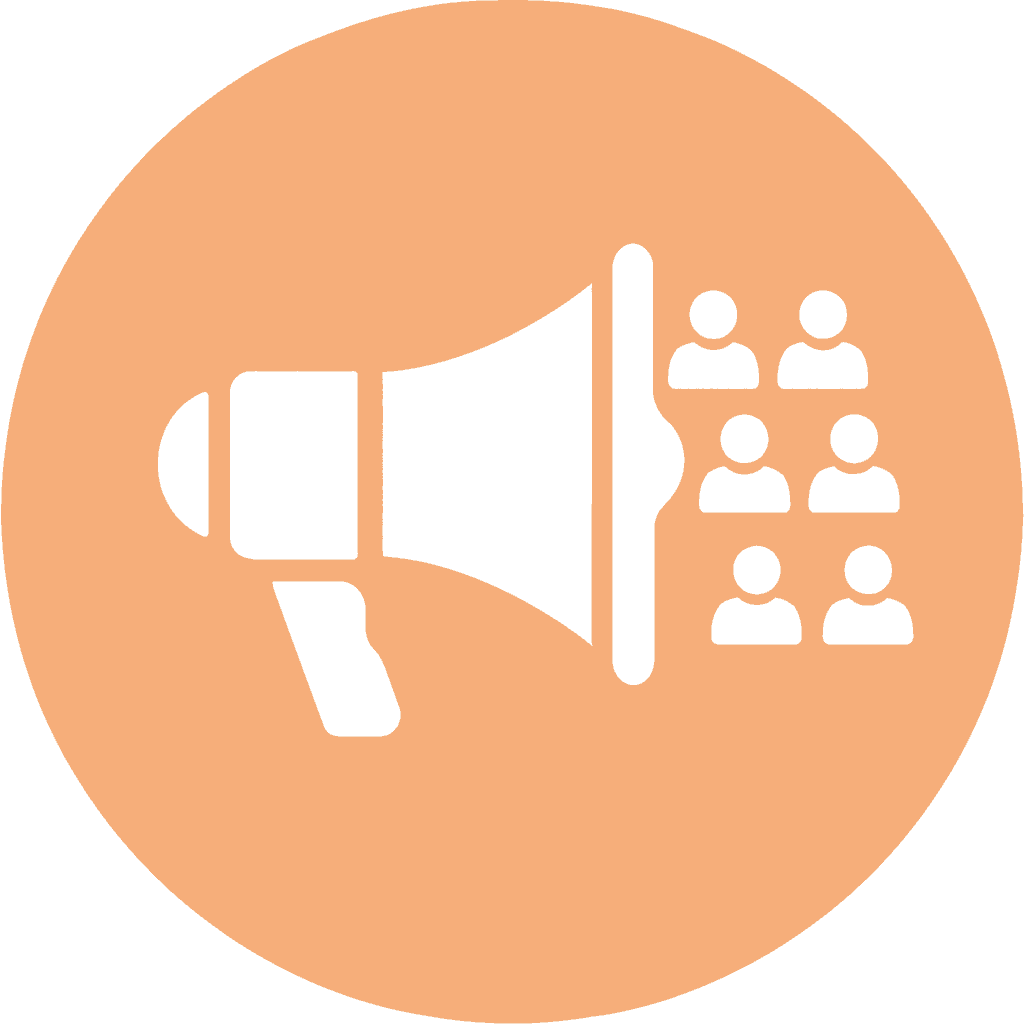 franchise lead generation icon