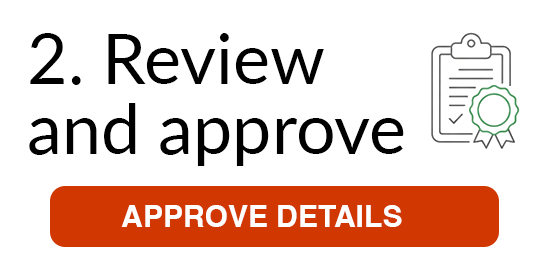 Approve details